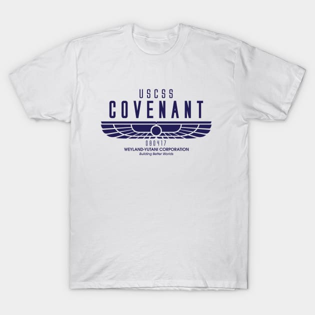 USCSS Covenant T-Shirt by Woah_Jonny